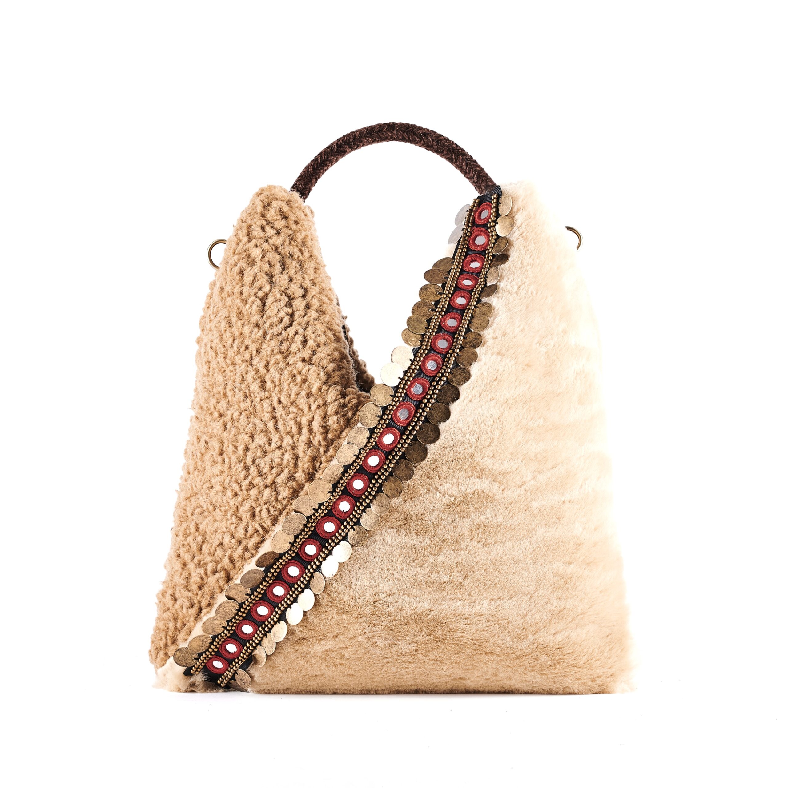 ViaMailBag Mod. Megeve Art. Fur Col. F01 ViaMailBag Mod. Megeve Art. Fur Col. F01
