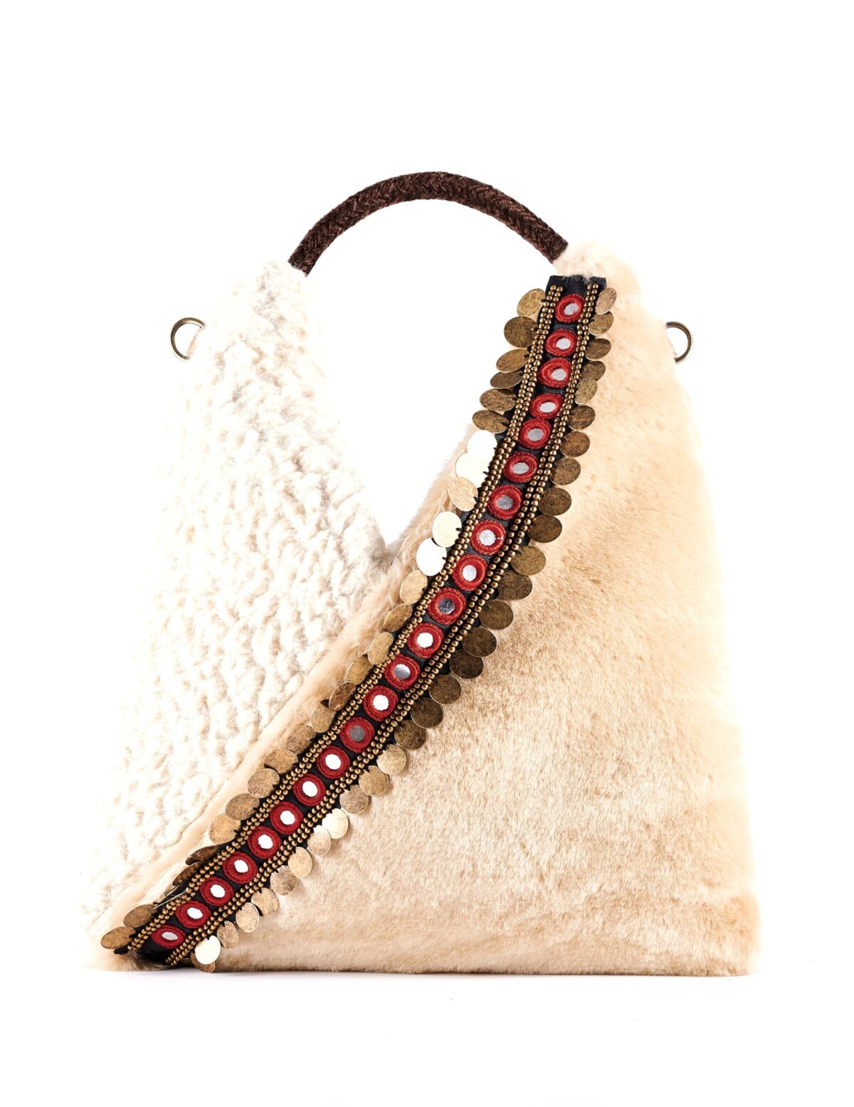 ViaMailBag Mod. Megeve Art. Fur Col. F02