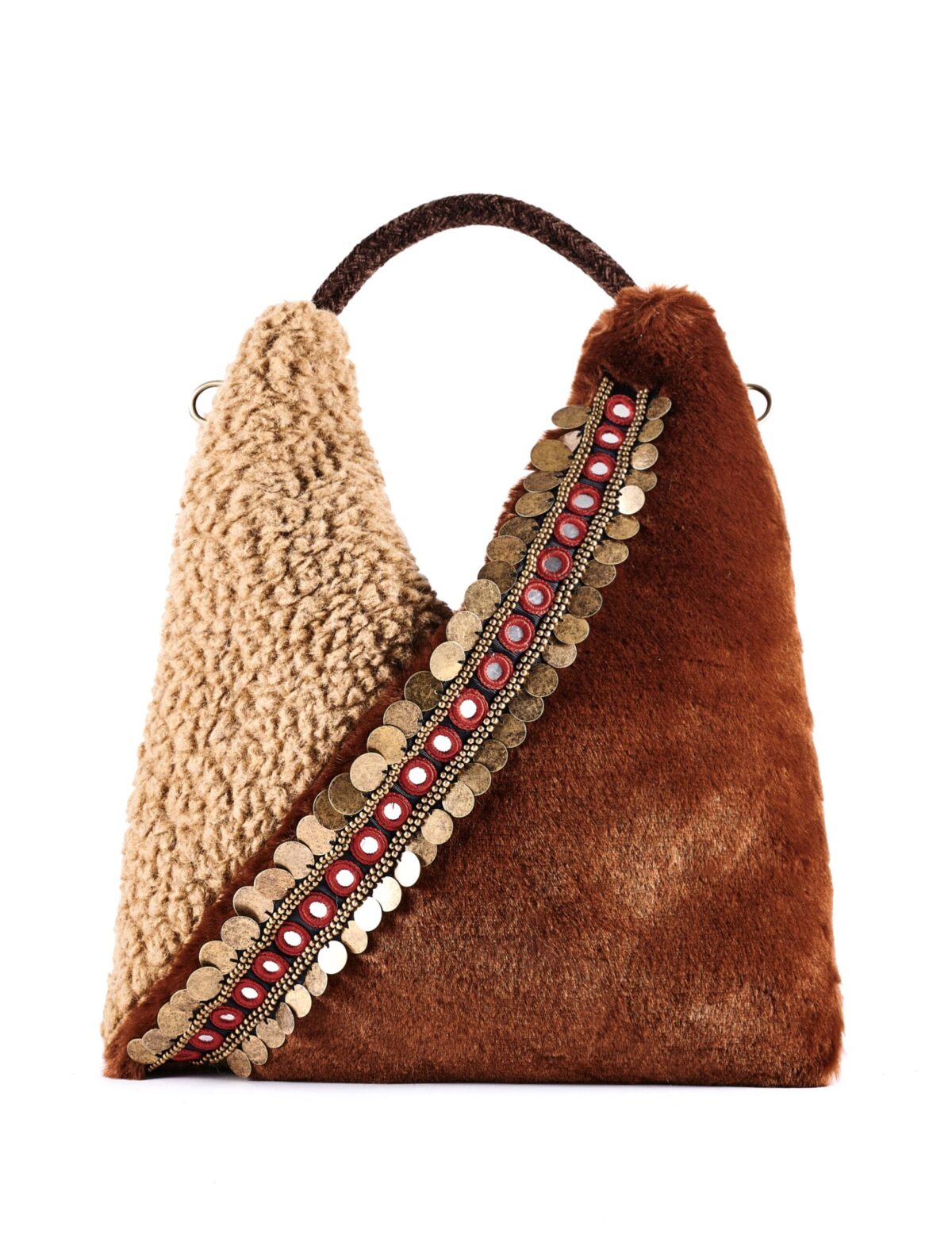 ViaMailBag Mod. Megeve Art. Fur Col. F03